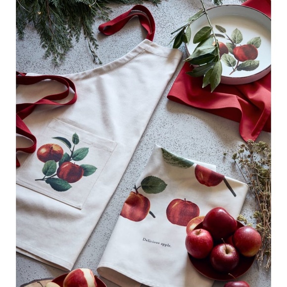 H&M NATURAL ORGANIC COTTON APPLE 🍎 APRON - Picture 4 of 4